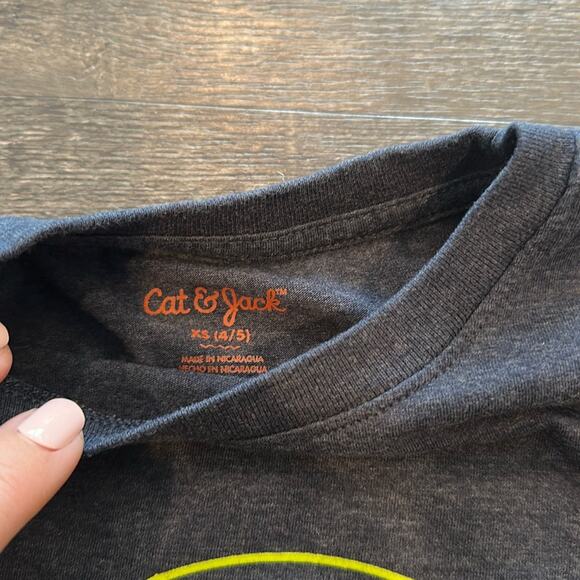 Cat & Jack BUNDLE (4) Boy’s XS 4/5 T-Shirts - Picture 3 of 14